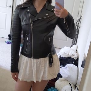 100% Real Italian Leather Jacket NWT